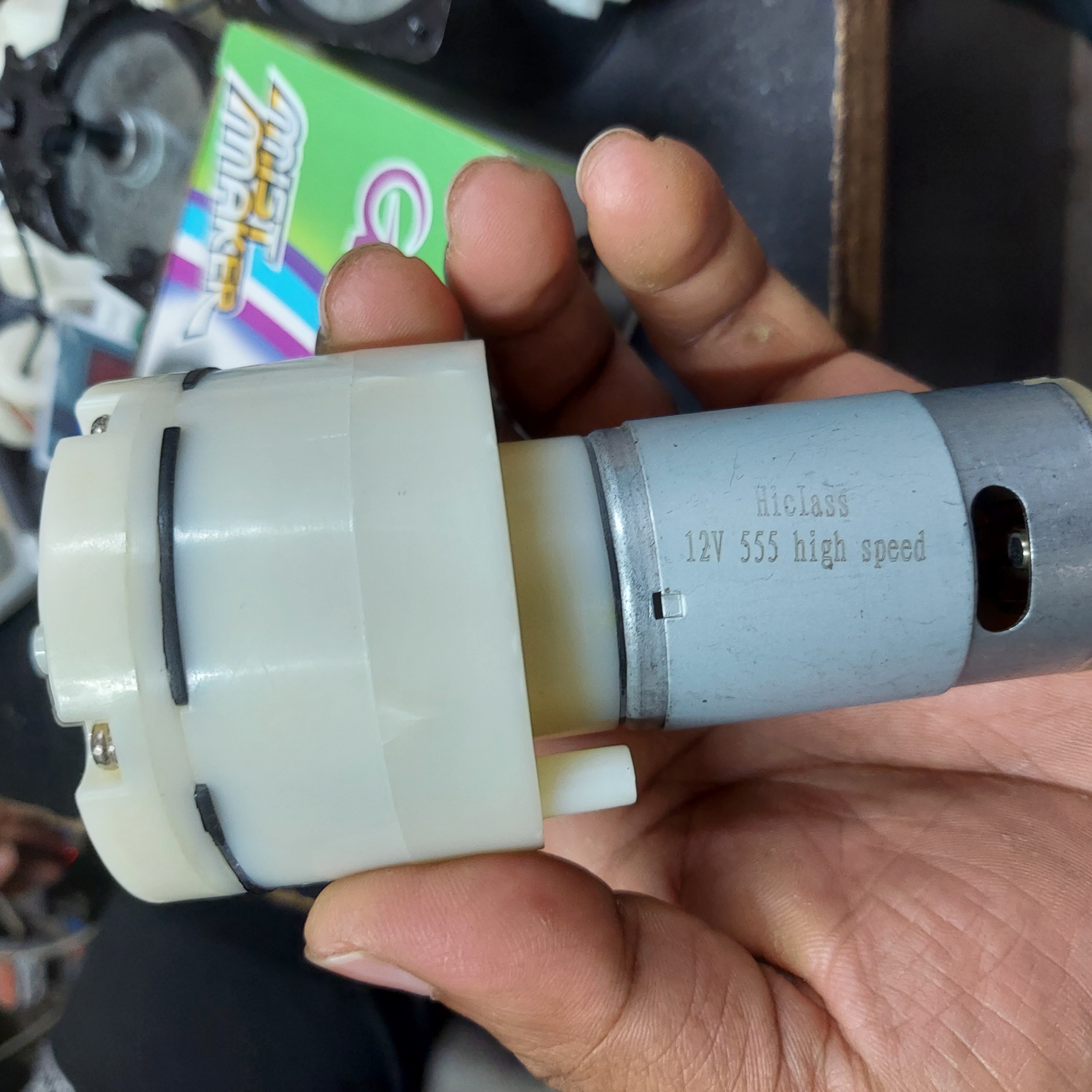 DC 12V 12 L/Min 555 Vacuum Air Pump Suction Oxygen Increase Pump For Fish Tank And Air pump