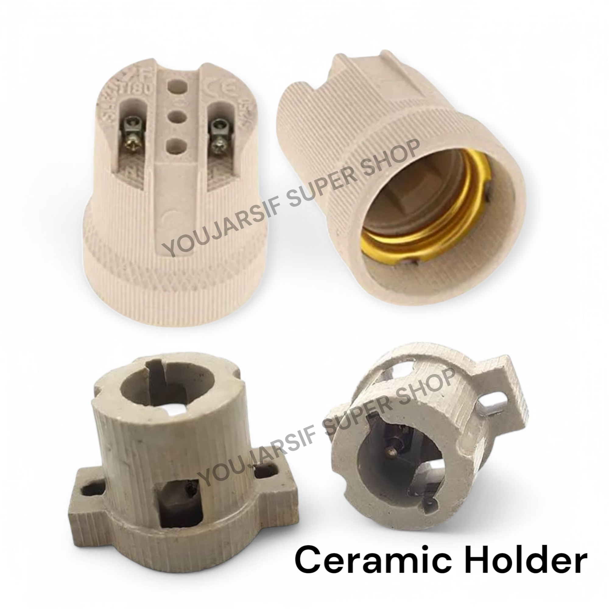 Ceramic holder pin/thread type | সিরামিক পিন এবং প্যাচ হোল্ডার