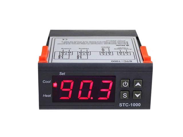 STC-1000 DC Digital Temperature Controller 10A LED Display Temperature Controller Thermostat Regulator