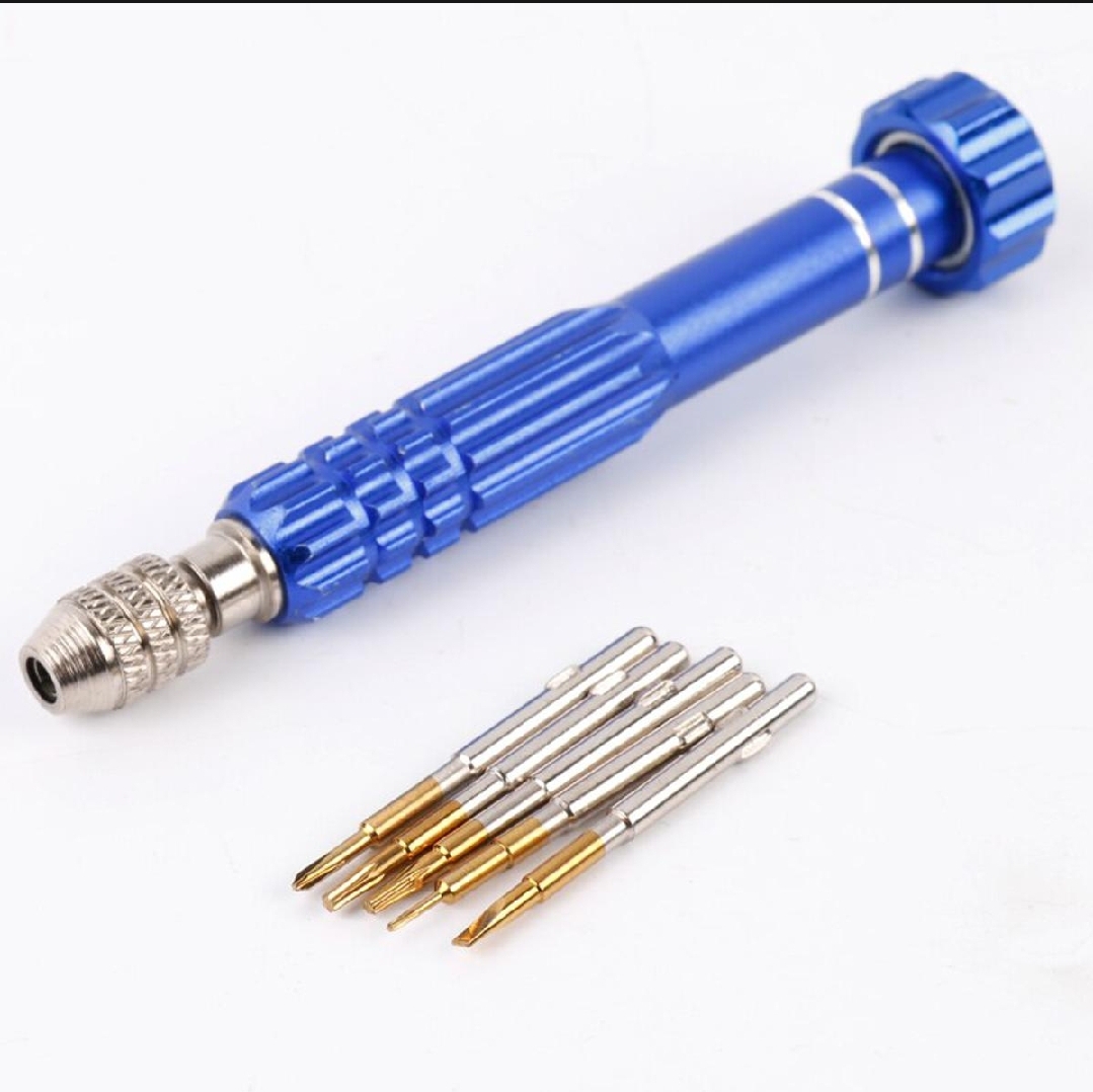 5 in 1 Screwdriver Repair Tool kit 5-point star 0.8 phillips 1.5 FOR iphone 4/5/6 sony Nokia Lumia